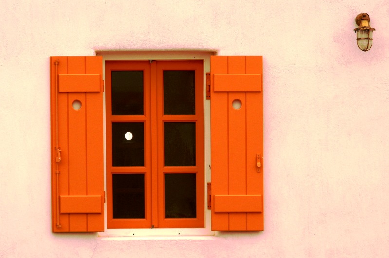 Tao's Center, Paros, Greece, Paros window
