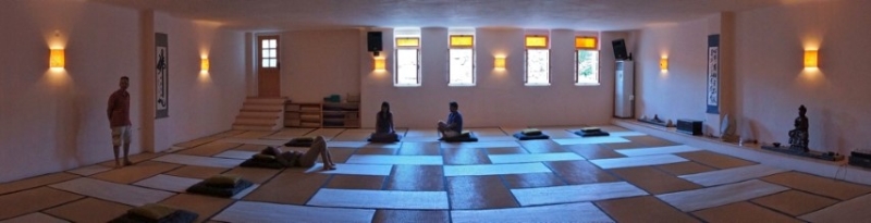Tao's Center | Paros | Greece | Panorama Big meditation Hall